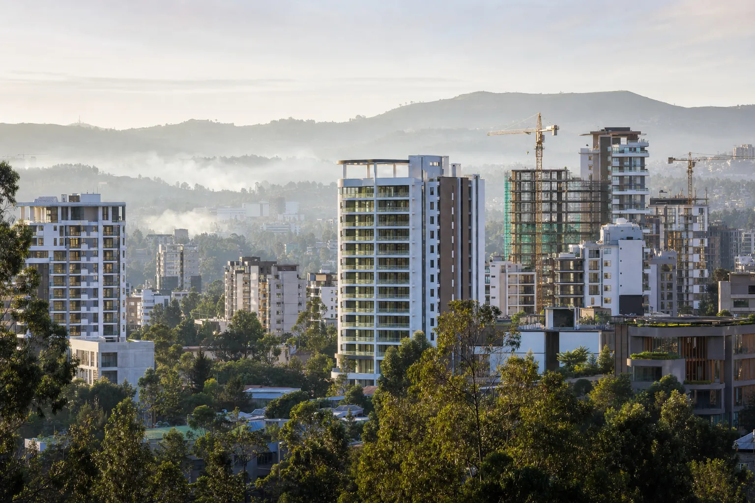 Addis Ababa skyline